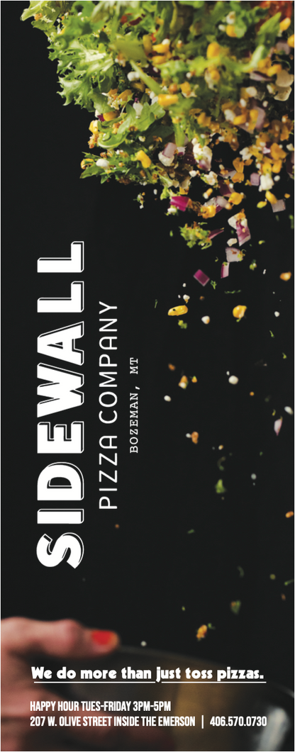 Half Page Ad — Horizontal or Vertical